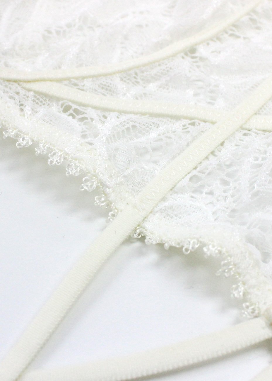 Angel or Siren (Ivory) Longline Bra