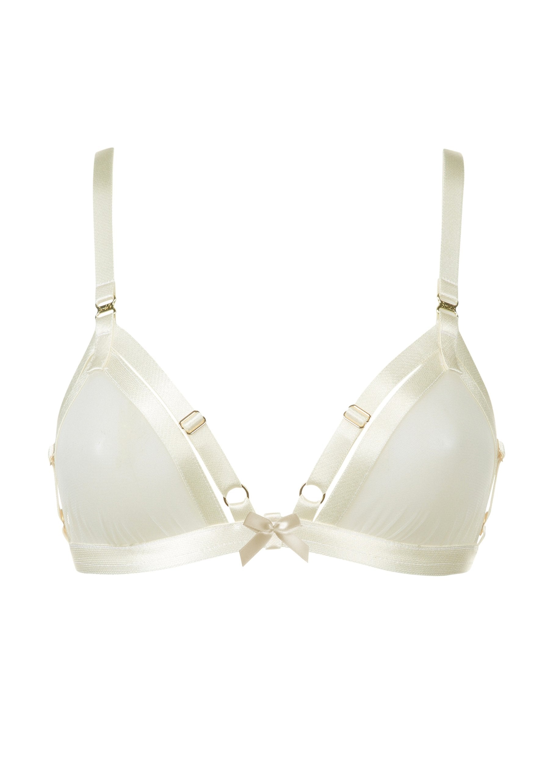 Signature Soft Mesh Cabaret Bra (Cream)