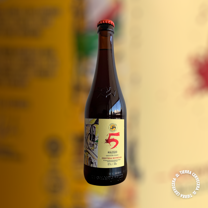 KROSS 5 EDICION PISCO MALPASO (Ale Fuerte) - Tierra Cervecera