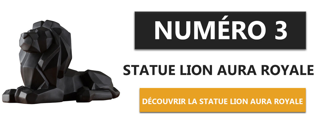 Statue Lion Aura Royale
