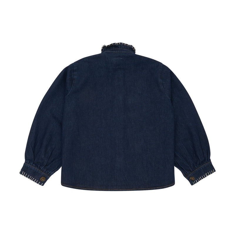 Pablo Jacket in Dark Vintage Denim – seventy + mochi