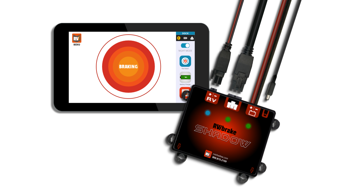 RVibrake Shadow Installed Flat Towing Braking System - RVi product image