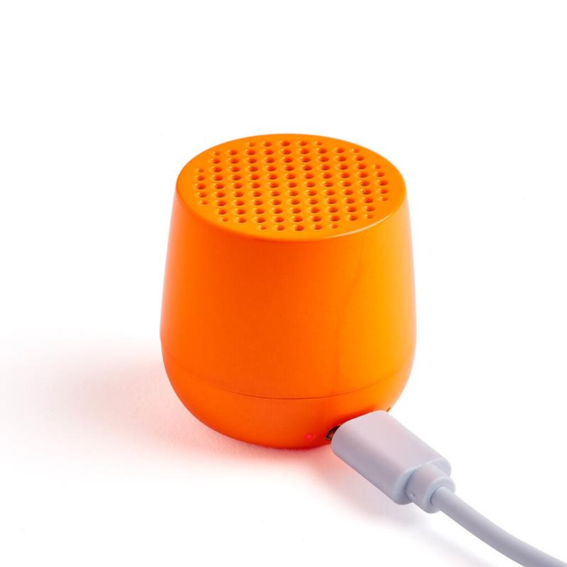 Glossy Orange Fluo Mini Speaker