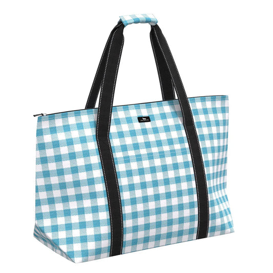 Scout On Holiday Travel Bag - Pool + White Check