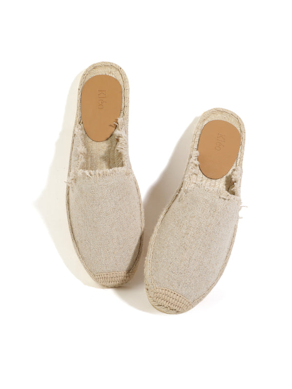 Canvas Espadrilles, Natural