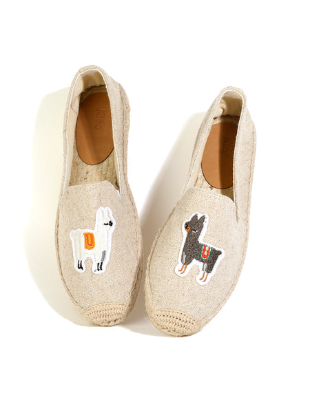 Canvas Espadrilles, Llama