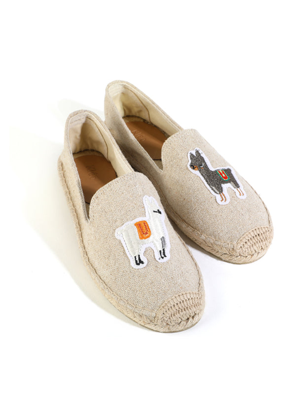 llama espadrilles