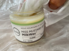 Miss Mustard Seed’s Milk Paint MilkWax clear sealer 