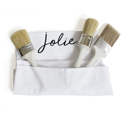 Jolie Paint brush collection natural bristle synthetic brush wax brush