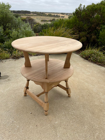 Coastal table fully sanded