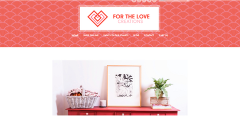 For The Love Creations furniture paint shop Australia