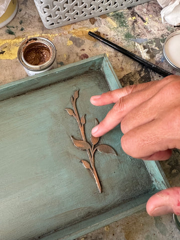 Terra Clay Paint Dixie Belle Gilding Wax Copper Bronze
