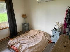 Bedroom before and after 