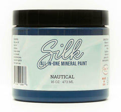 Silk all in one mineral Paint Nautical royal blue acryllic paint