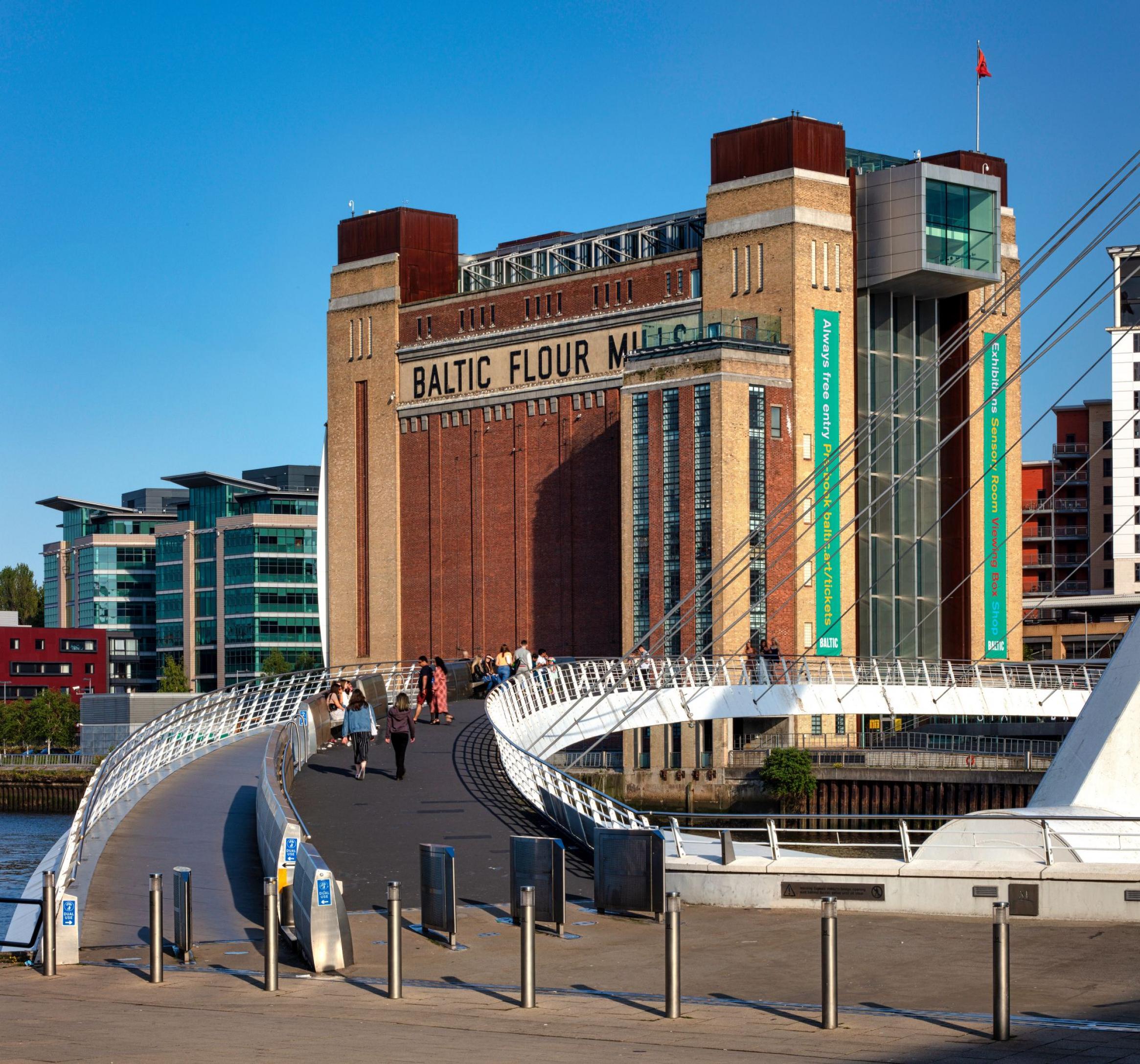 Baltic Museum and Millenium Bridge