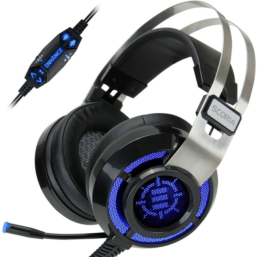 Accessory Power  Virtual 7 1 Vibration Gaming Headset  