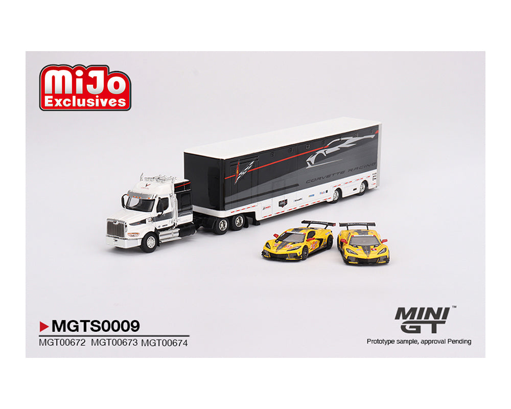 Mini GT 1:64 Shelby Transporter Set (Western Star 49X & Shelby GT500 SE)