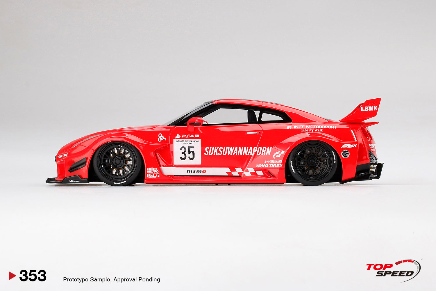 Topspeed 1:18 LB-Silhouette WORKS GT NISSAN 35GT-RR Ver.2 LBWK