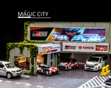 Magic City 1:64 Diorama Toyota Garage Exhibition 110016