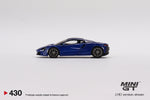Mini GT 1:64 McLaren Artura Volcano Blue LHD MGT00430-CH Side