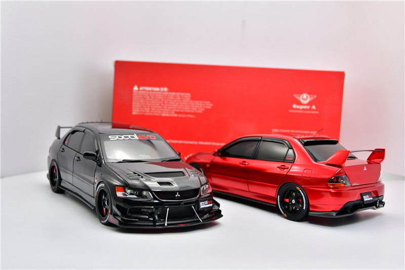 Super A 1:18 Mitsubishi Lancer Evolution EVO IX Metallic Red