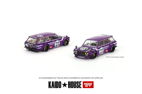 Kaido House + Mini GT Datsun KAIDO 510 Wagon BRE V1/V2 KHMG026