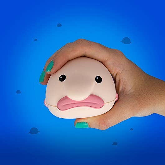 Sunny The Blobfish A Squishy, Stretchy, Sticky Toy – 5 long