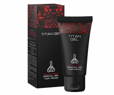 TITÁN GEL: RED Dulce placer sex shop