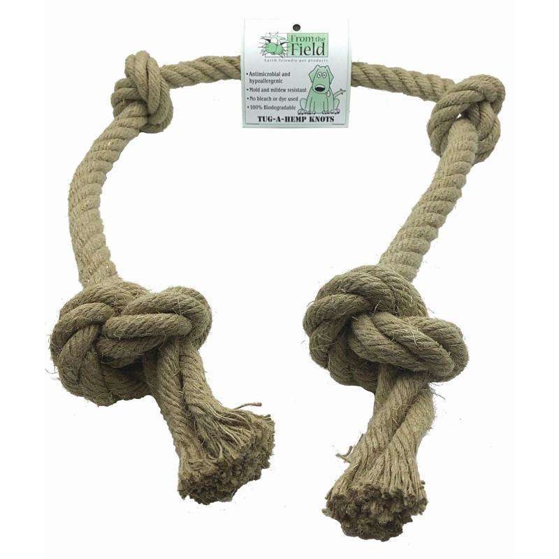 hemp dog rope toy