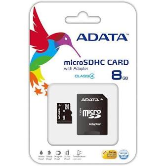 Adata Micro SDHC UHS-I Card 8GB