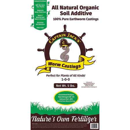 Captain Jack's Worm Castings 5lb