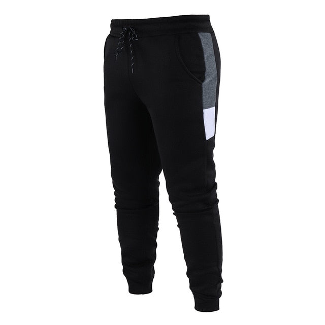 lined track pants mens