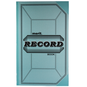 Merit <br> Record Book 50 GSM 6-1/2 x 11 inches, 150 Pages