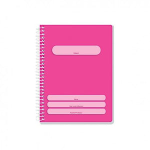ORIONS <br> Spiral Notebook, COLOR CODING <br> 5.8X7.8 inches 80 leaves