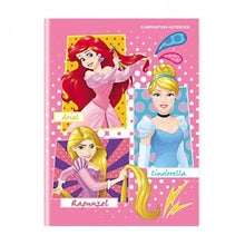 Load image into Gallery viewer, Orions &lt;br&gt; Composition Notebook, DISNEY PRINCESS &lt;br&gt; 5.8X7.8 inches 80 leaves
