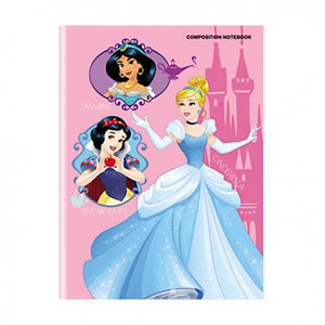 Orions <br> Composition Notebook, DISNEY PRINCESS <br> 5.8X7.8 inches 80 leaves