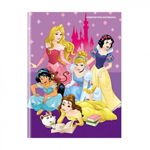 Orions <br> Composition Notebook, DISNEY PRINCESS <br> 5.8X7.8 inches 80 leaves