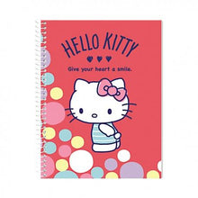 Load image into Gallery viewer, Orions &lt;br&gt; Spiral Notebook, HELLO KITTY &lt;br&gt; 5.8X7.8 inches 80 leaves
