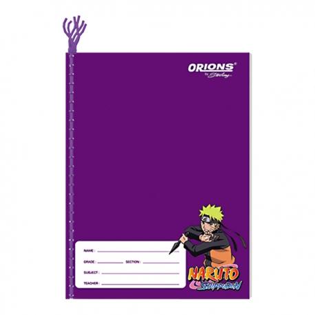 Orions <br> Yarn-bound Notebook NARUTO COLOR CODING <br> 5.8X7.8 inches 80 leaves