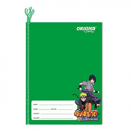 Orions <br> Yarn-bound Notebook NARUTO COLOR CODING <br> 5.8X7.8 inches 80 leaves