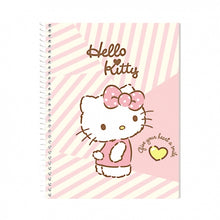 Load image into Gallery viewer, Orions &lt;br&gt; Spiral Notebook, HELLO KITTY &lt;br&gt; 5.8X7.8 inches 80 leaves
