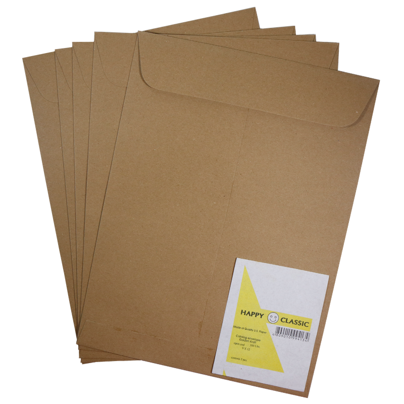 Kraft Catalog ( Open End ) Envelope <br> Pack of 5