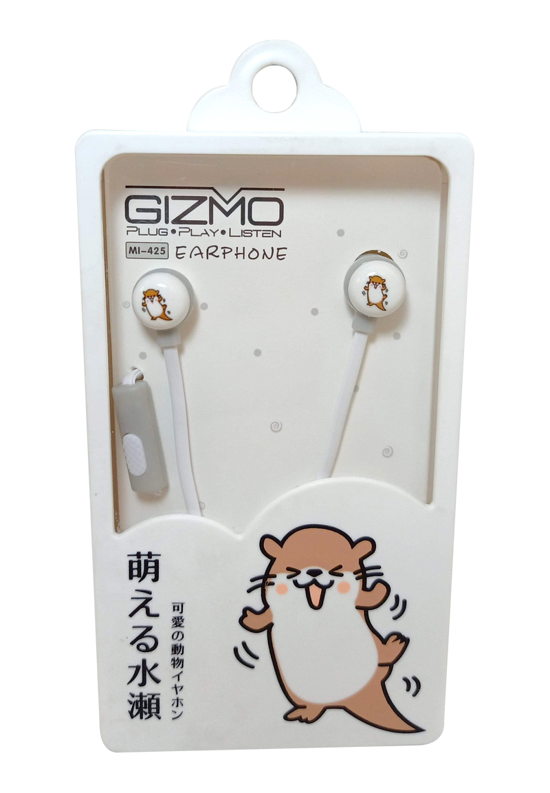 Gizmo <br> Earphones with Microphone <br> Mouse Design
