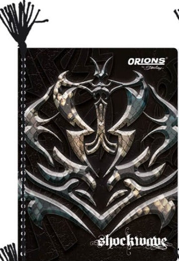 Orions <br> Yarn-bound Notebook, SHOCKWAVE <br> 5.8X7.8 inches 80 leaves