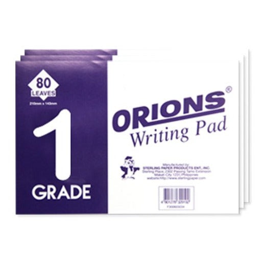 Orions <br> Grade Pad Paper <br> Pack of 3