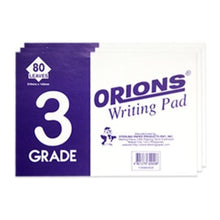 Load image into Gallery viewer, Orions &lt;br&gt; Grade Pad Paper &lt;br&gt; Pack of 3
