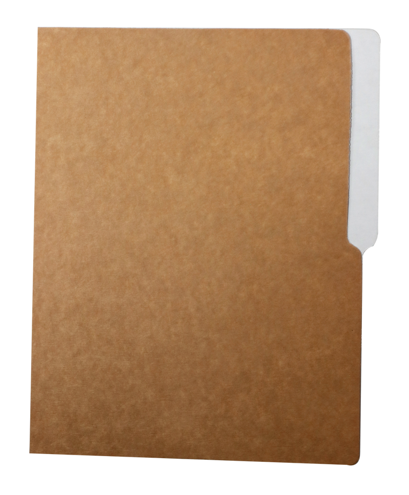 File Folder 15 pts, ( 1 side Brown, 1 side White ), Short