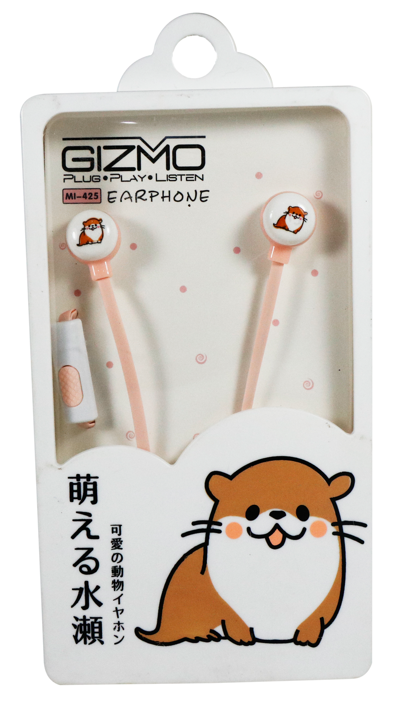 Gizmo <br> Earphones with Microphone <br> Mouse Design