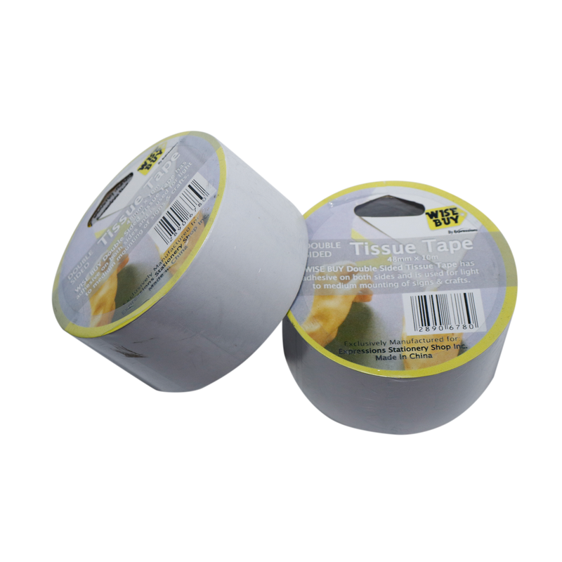 Wise Buy <br> Double Sided Tape <br> 48mm x 10M