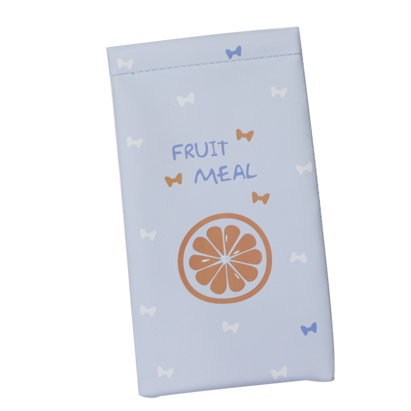 HANDY EYEGLASSES/EYEWEAR SLEEVE POUCH/CASE WITH FRUIT PRINT